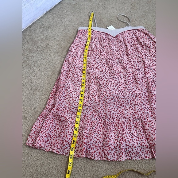 NWT French Connection Rooster Red Tabithas Tale Strappy Tie Dress Size 6 - Picture 7 of 7